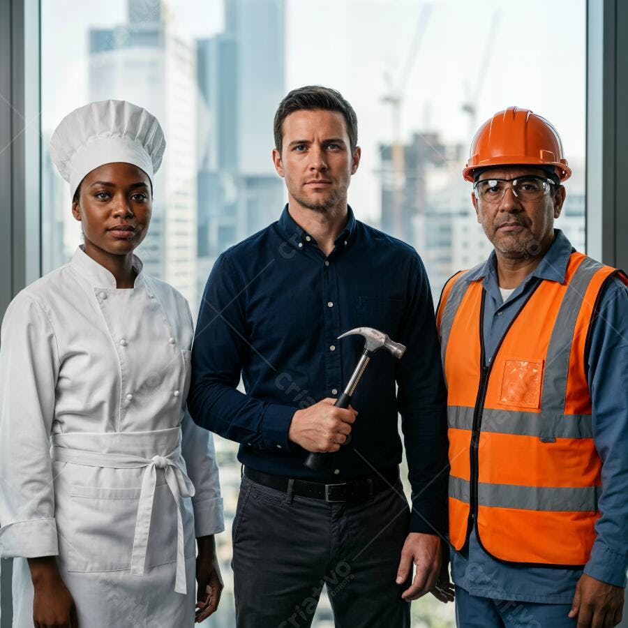 Foto Profissionais Diversos Chef Engenheiro Trabalhador Construção Civil