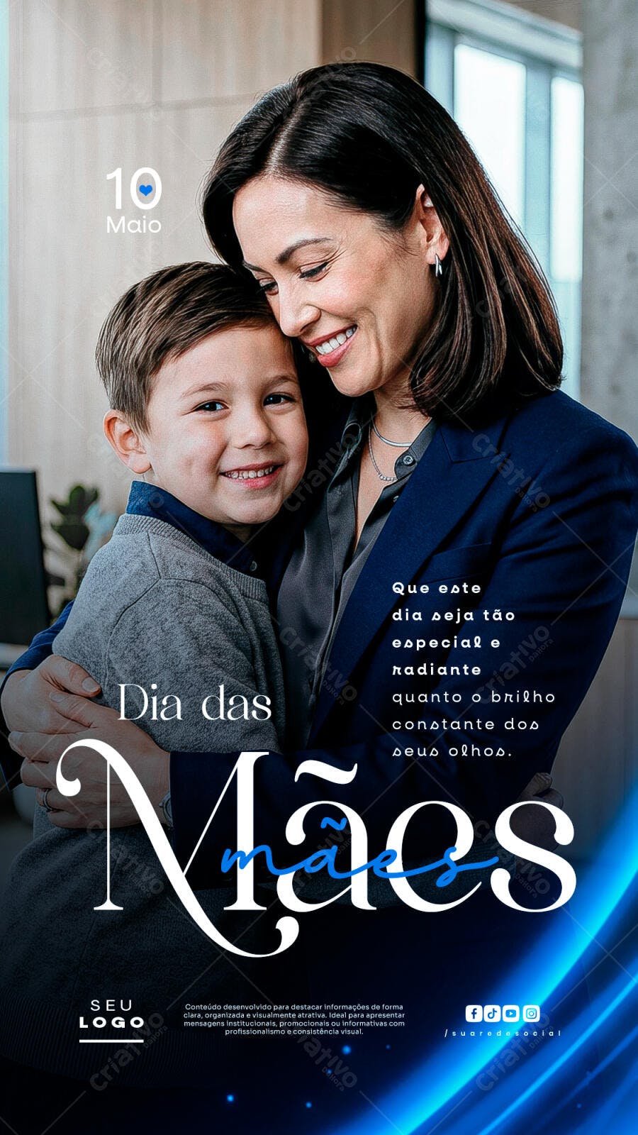 Story Dia das Mães Maio PSD Editável