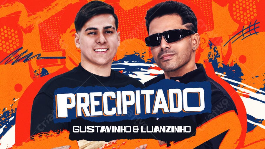 Flyer Divulgação Show Sertanejo Universitário PSD Editável