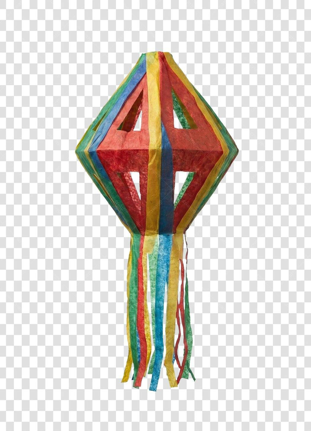 Elemento Decorativo Balão Festa Junina Junho PNG Fundo Transparente