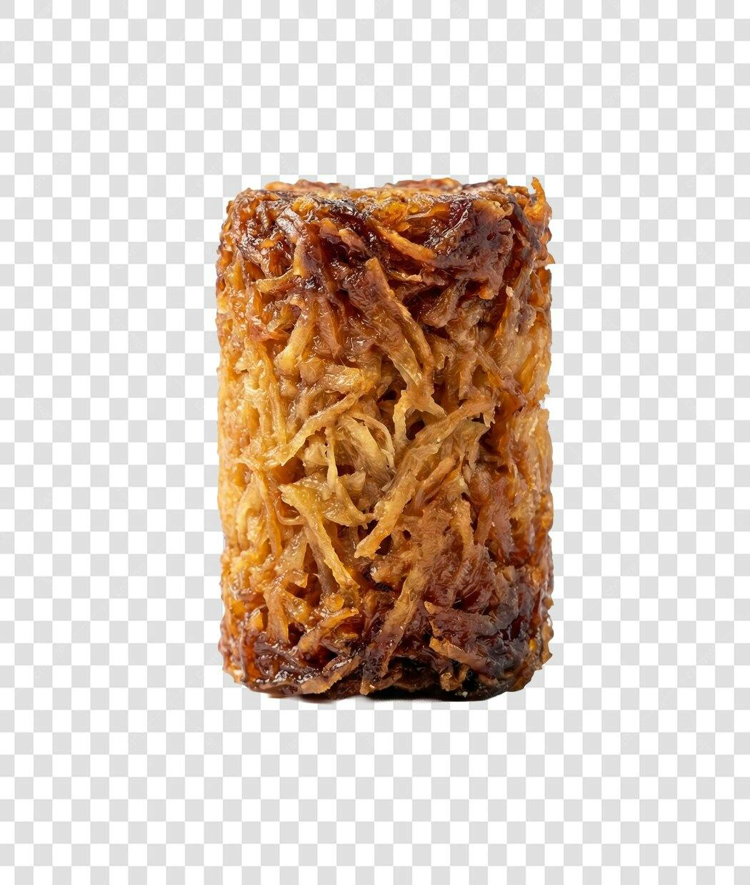 Foto Recortada Doce Cocada Queimada Brasileira PNG Fundo Transparente