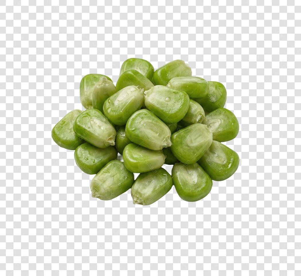 Foto Recortada Milho Verde Grãos PNG Fundo Transparente