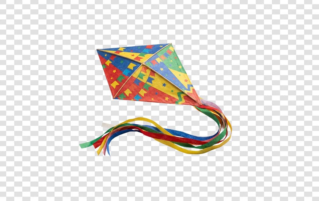 Foto Recortada Pipa Colorida Festa Junina Junho PNG Fundo Transparente