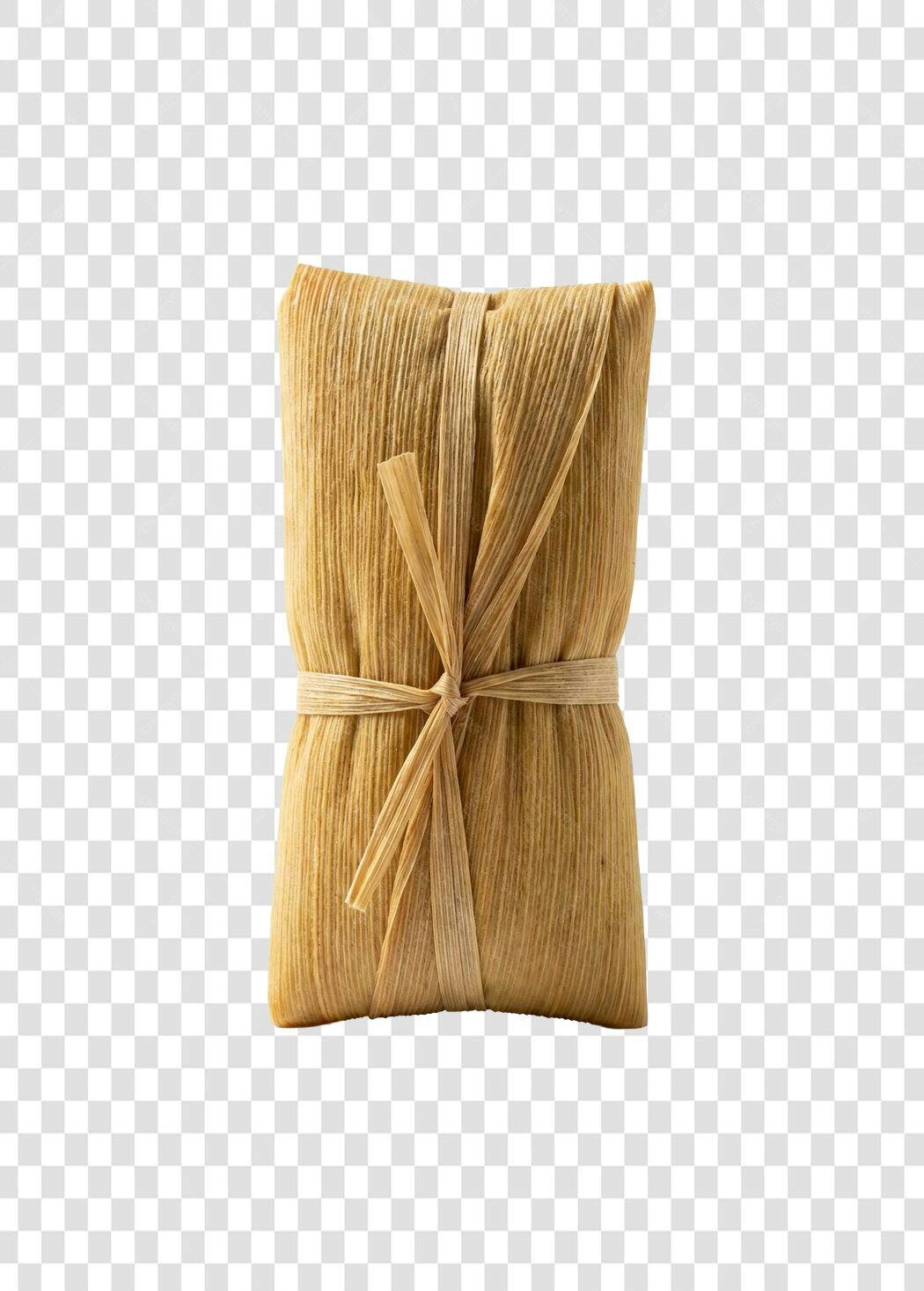 Foto Recortada Tamale Comida Mexicana PNG Fundo Transparente
