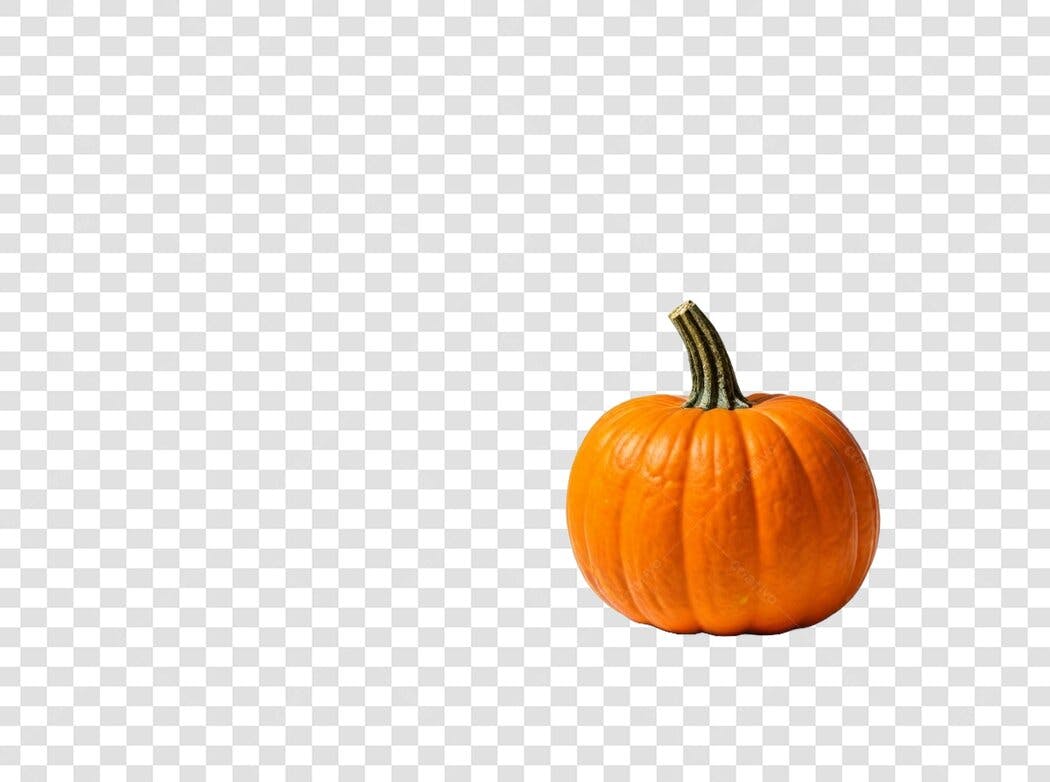 Foto Recortada Abóbora Halloween 31 Outubro PNG Fundo Transparente