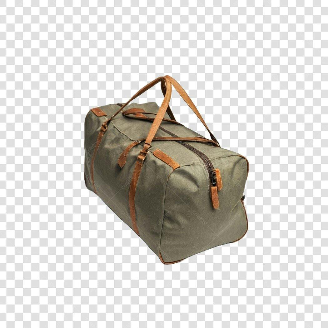 Foto Recortada Bolsa Viagem Esportiva Verde PNG Fundo Transparente
