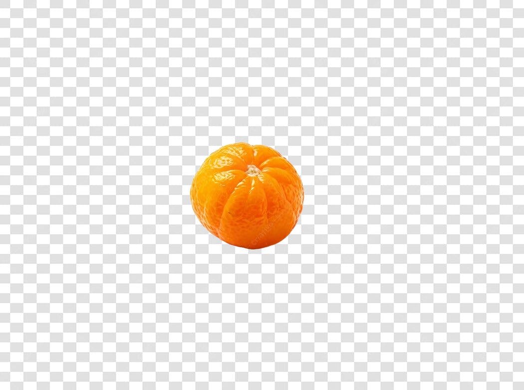 Foto Recortada Tangerina Mexerica Laranja PNG Fundo Transparente