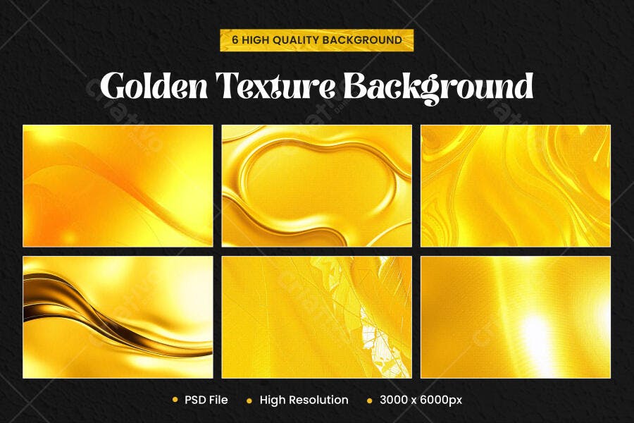Textura Dourada Abstrata Brilhante para Fundo e Design