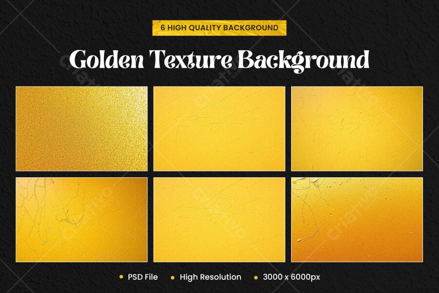 Textura Dourada Brilhante e Fosca para Fundo e Design Gráfico