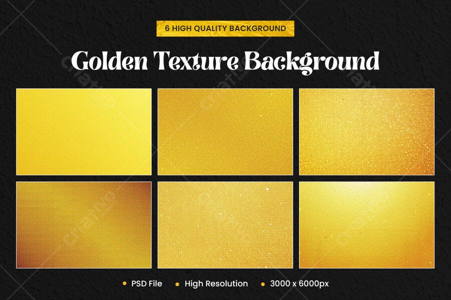 Textura Dourada Brilhante e Fosca para Fundo e Design