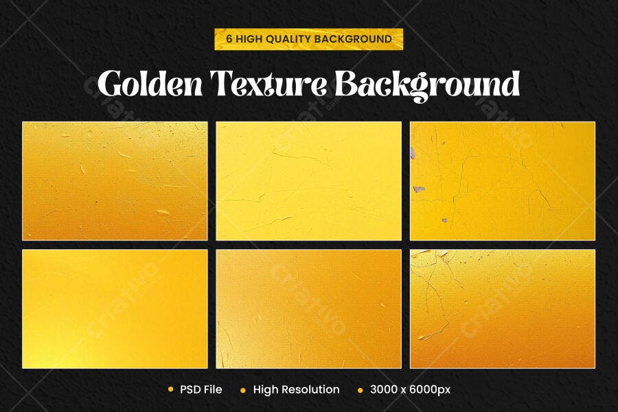 Textura Metal Dourado Envelhecido Brilhante para Fundo