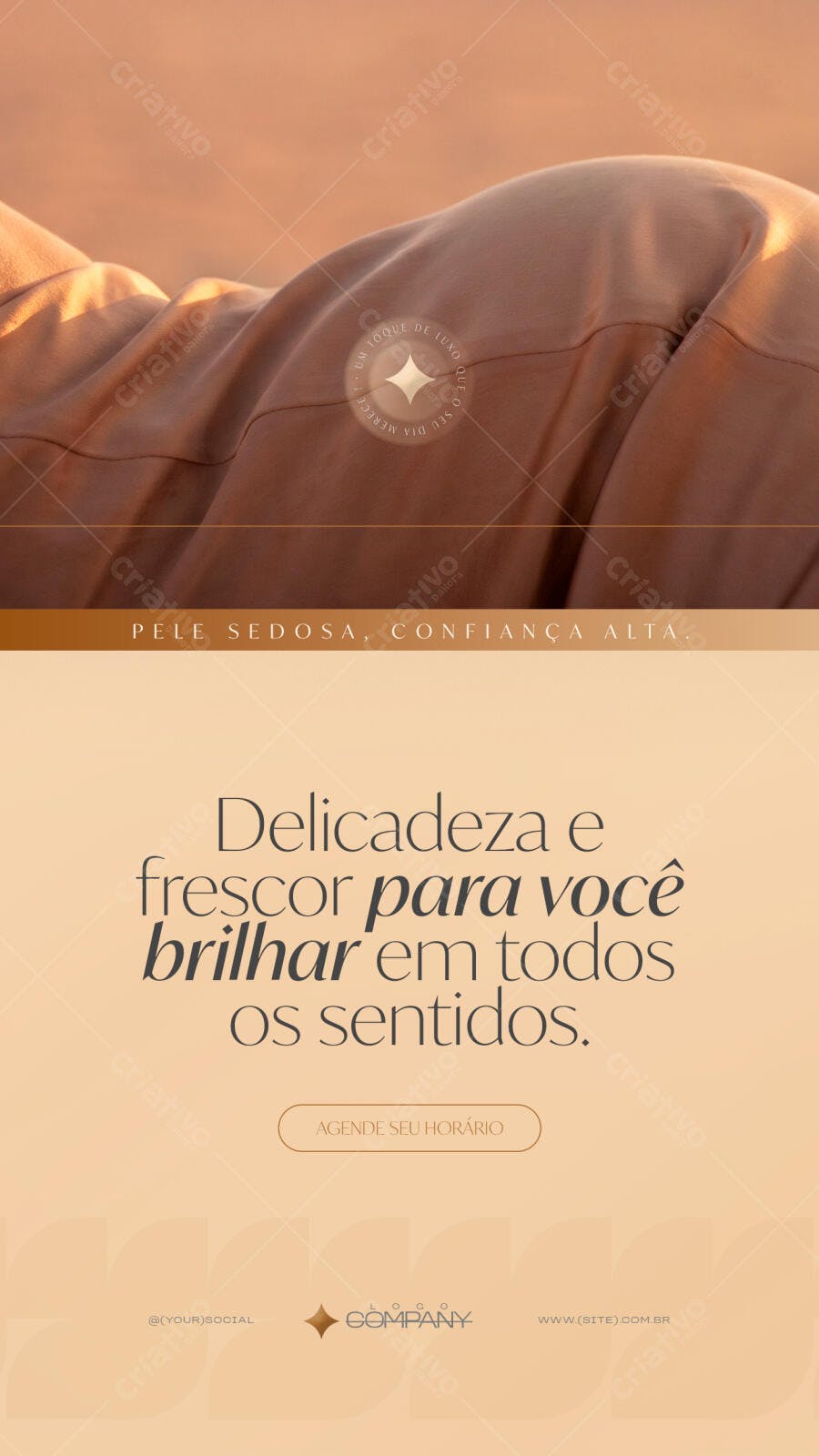 Story Instagram Estética Spa Beleza PSD Editável