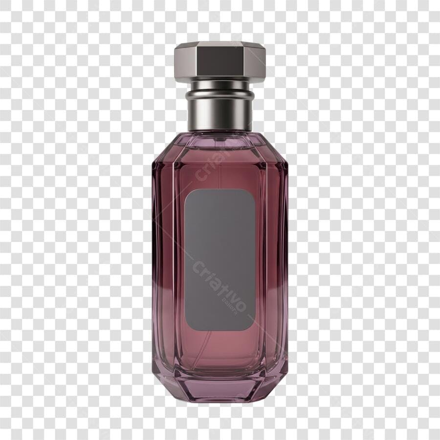 Foto Recortada Frasco Perfume Rosé Fundo Transparente PNG