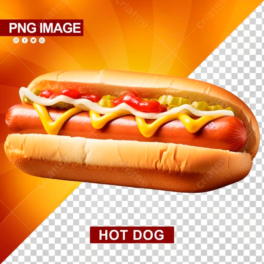 Hot Dog Lanchonete Fast Food PSD Editável