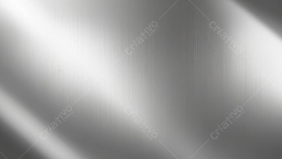 Foto Fundo Gradiente Metálico Prata Abstrato Brilhante Textura