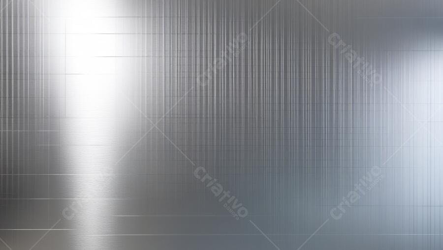 Foto Fundo Metálico Escovado Textura Prata Abstrata