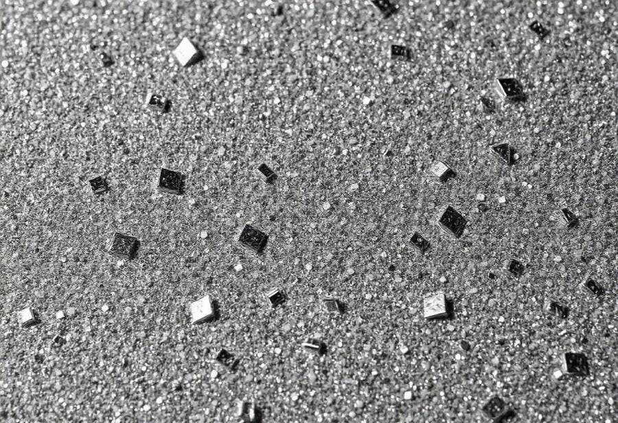 Foto Textura Brilho Prata Fundo Abstrato Glitter