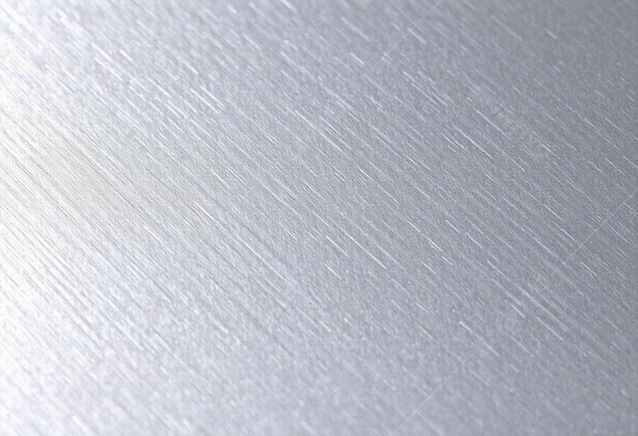 Foto Textura Metal Escovado Prata Fundo Abstrato