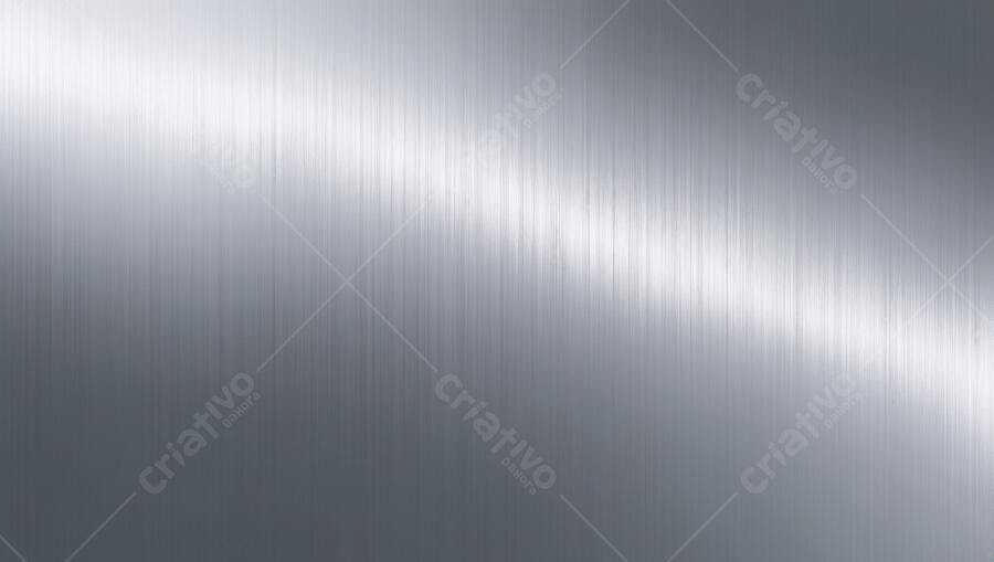 Foto Textura Metal Escovado Prata Fundo Abstrato