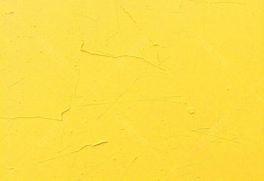 Foto Textura Parede Amarela Descascada Fundo Abstrato
