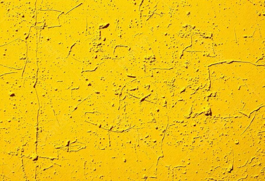 Foto Textura Parede Amarela Descascando Rústica Abstrata