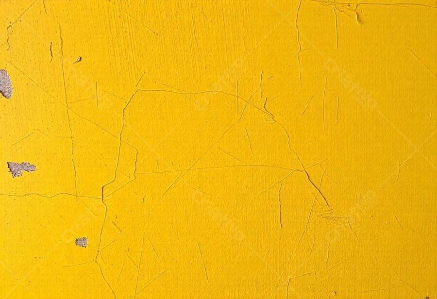 Foto Textura Parede Amarela Descascando Rústica