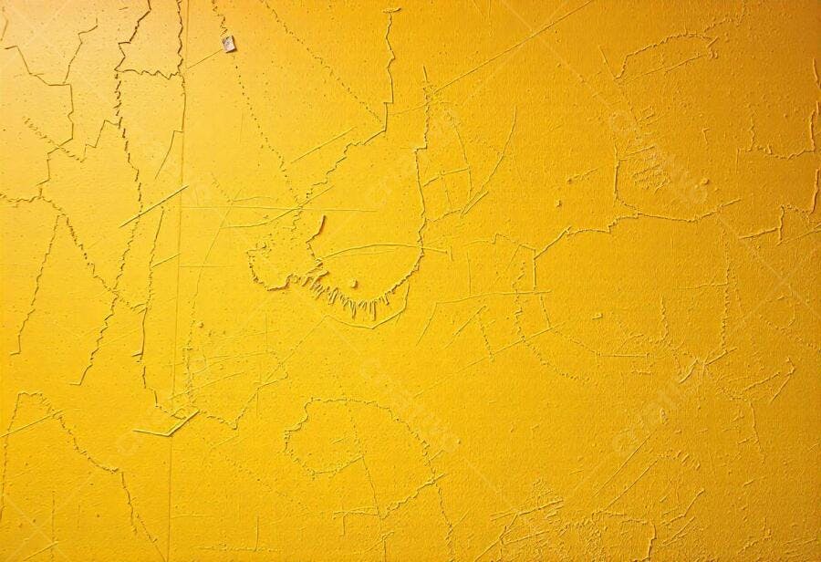 Foto Textura Parede Amarela Rústica Detalhada Fundo