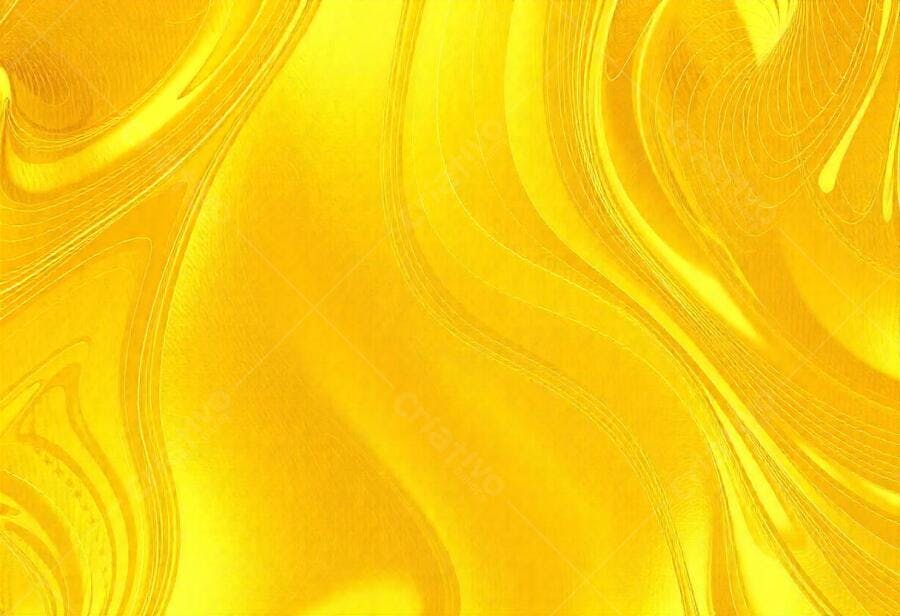 Fundo Dourado Abstrato Ondas Brilhantes Textura Luxo