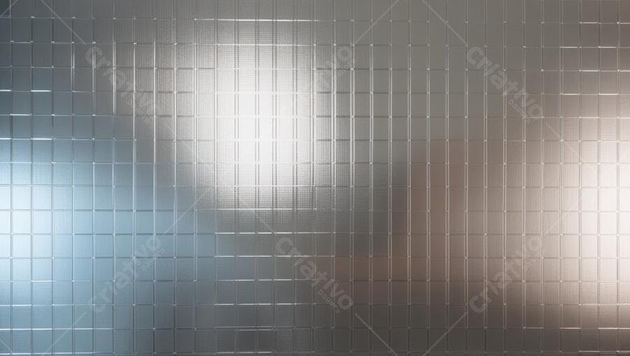 Fundo Textura Quadrados Metálicos Abstrato Iluminação Moderna