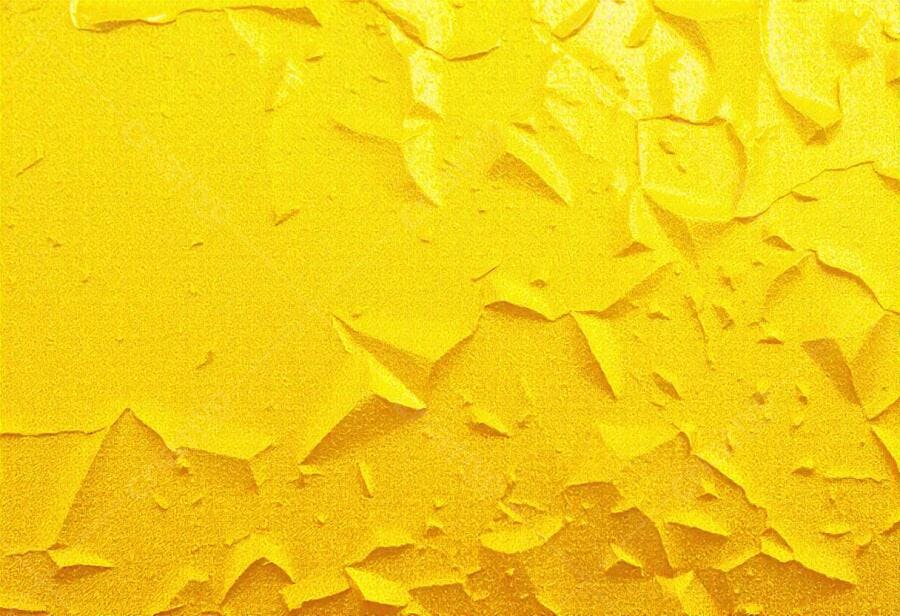 Textura Amarela Descascada com Rachaduras Fundo Abstrato