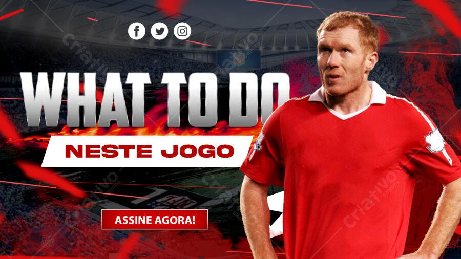 Capa Facebook Futebol Esporte PSD Editável