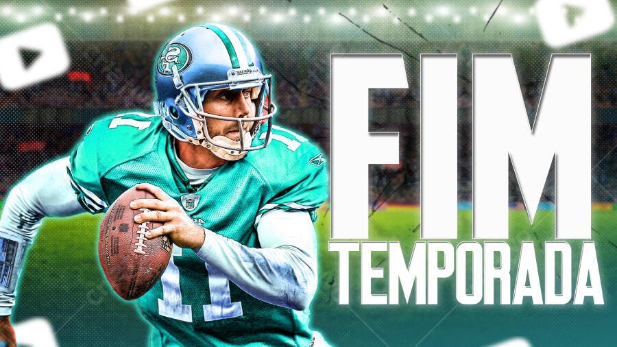 Capa YouTube Futebol Americano Fim Temporada PSD Editável