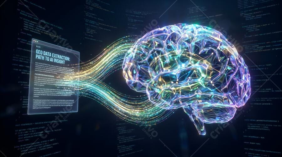 Cérebro Digital Inteligência Artificial Processamento de Dados
