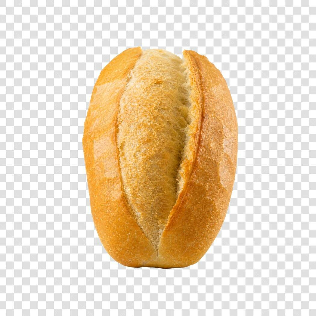 Foto Recortada Pão Francês Padaria PNG Fundo Transparente