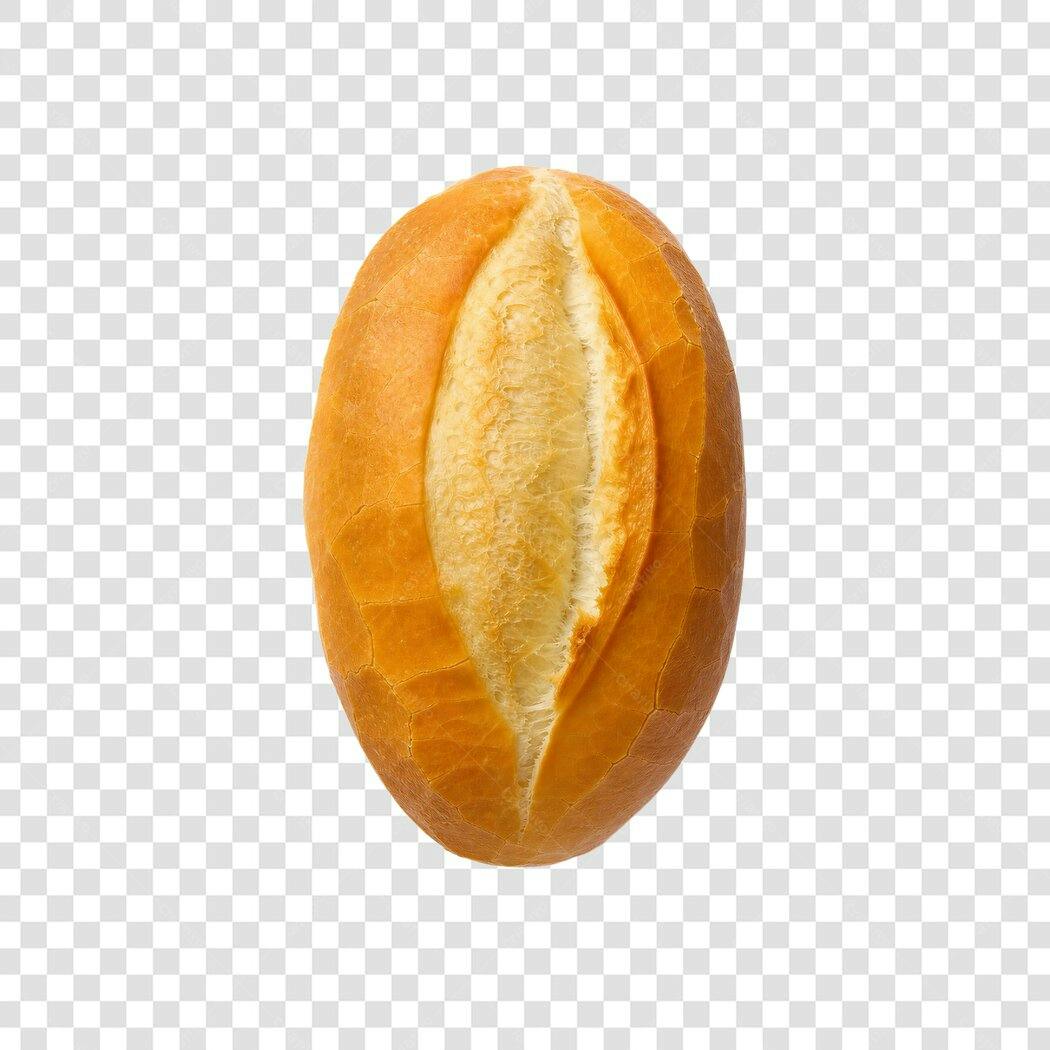 Foto Recortada Pão Francês Padaria PNG Fundo Transparente