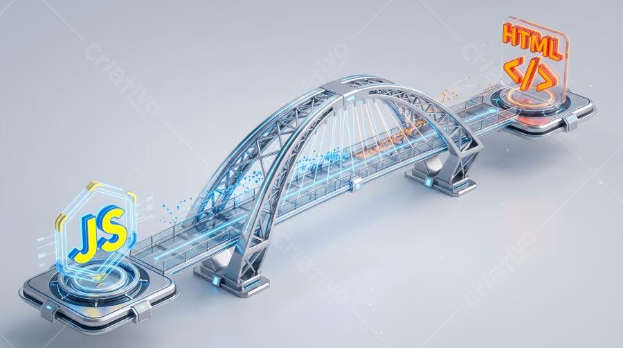 Ponte Conectando HTML e JavaScript Desenvolvimento Web