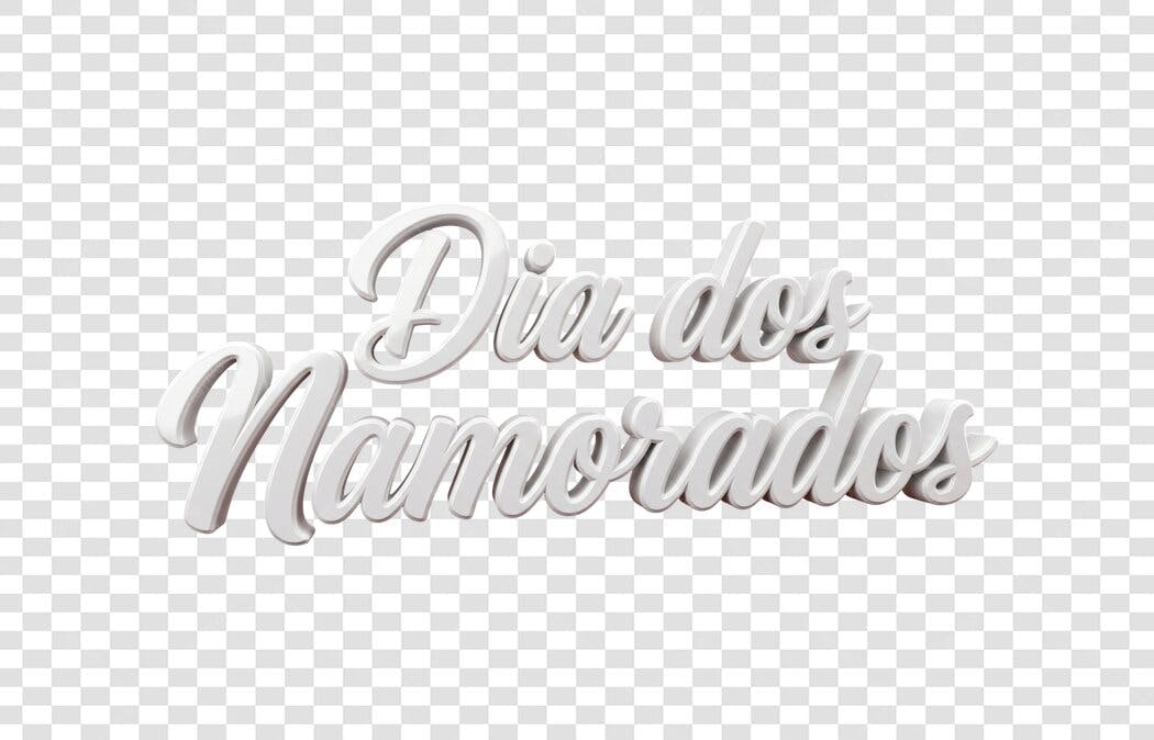 Elemento Decorativo Dia dos Namorados 12 Junho PNG Fundo Transparente