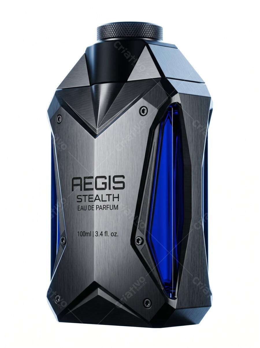 Foto Produto Perfume Masculino Aegis Stealth Fundo Branco