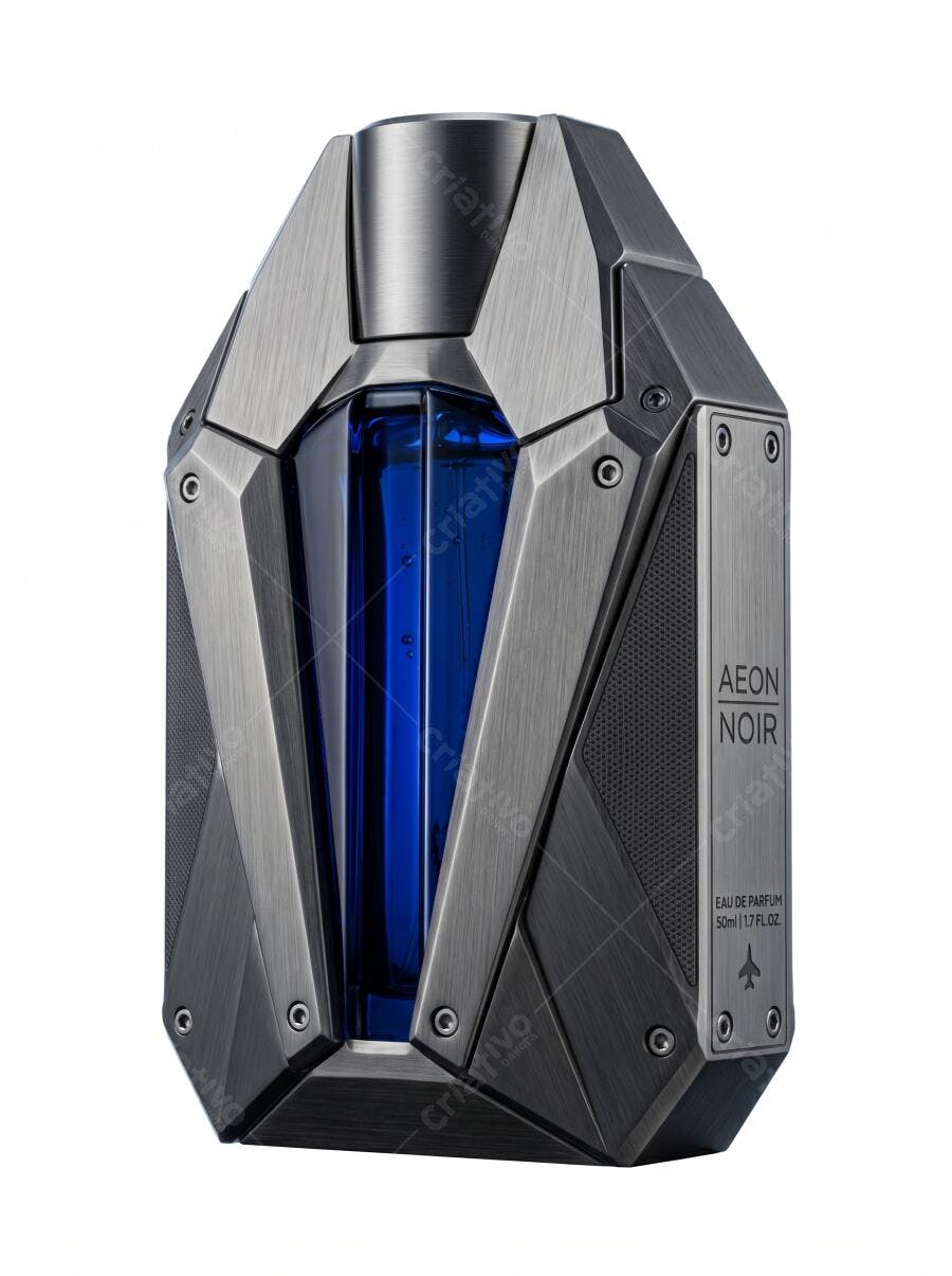 Foto Produto Perfume Masculino Aeon Noir Frasco Metálico