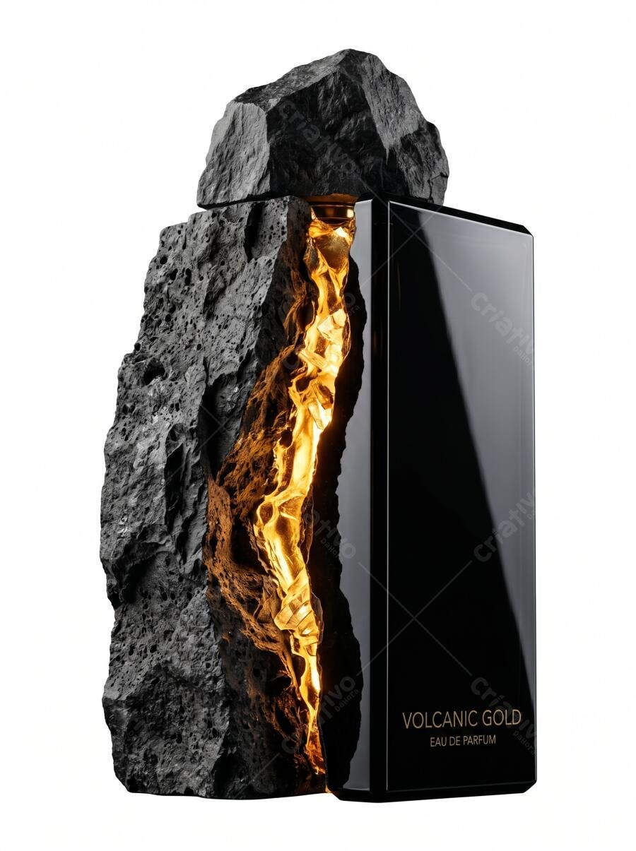 Foto Produto Perfume Volcanic Gold Pedra Vulcânica Ouro