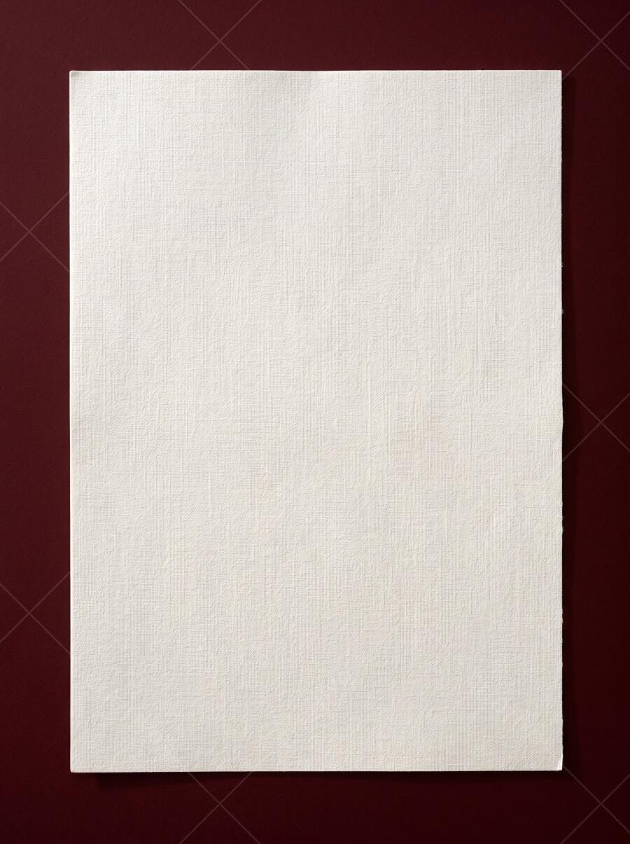 Foto Textura Papel Branco em Fundo Vinho Texturizado