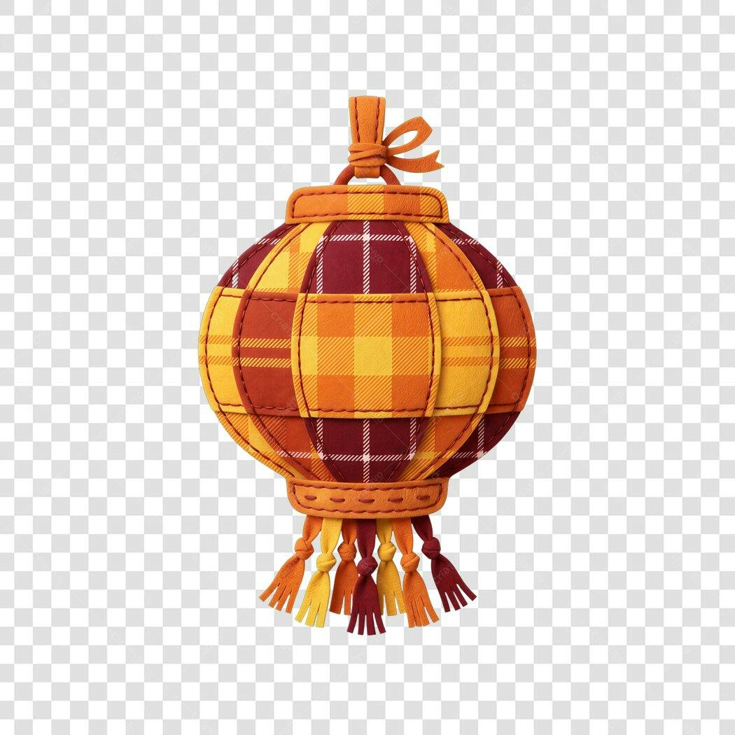 Ilustração Lanterna Festa Junina Arraial Junho PNG Fundo Transparente