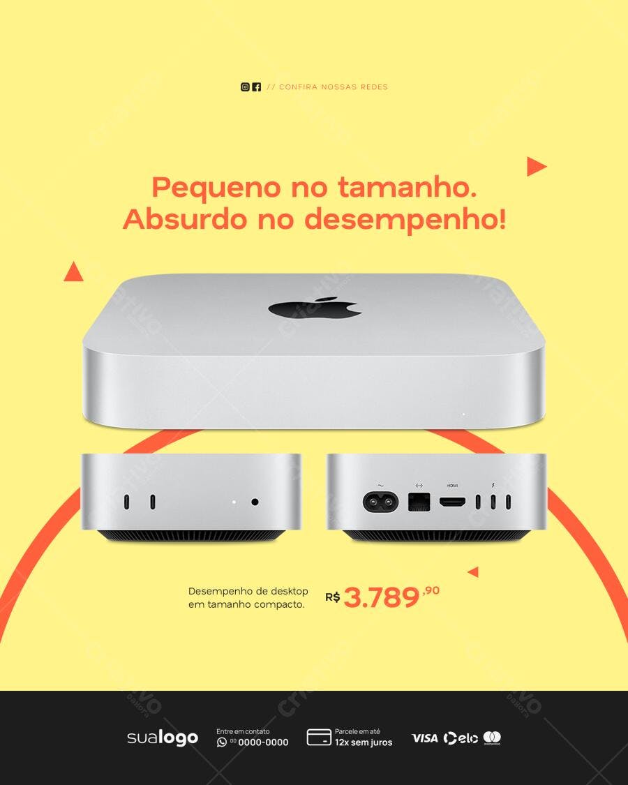 Loja de Tecnologia PSD Editável