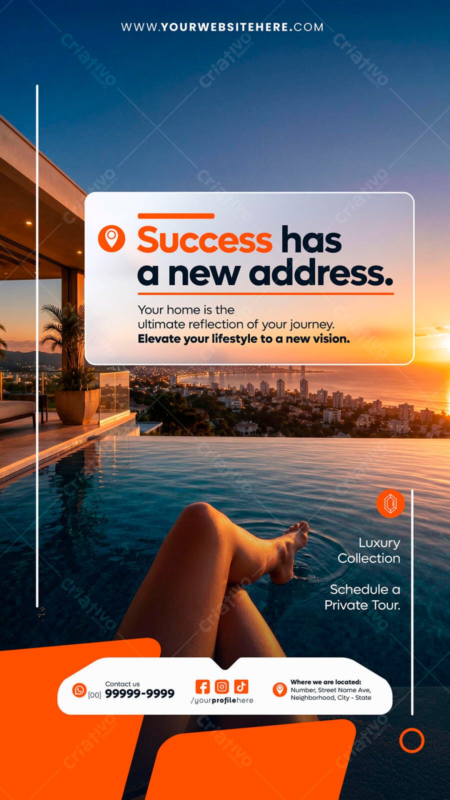 Story Imobiliária Luxo Venda Apartamento PSD Editável