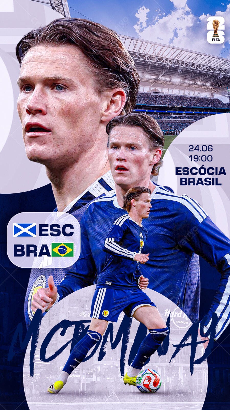 FLYER MATCHDAY MCTOMINAY ESCOCIA COPA 2026