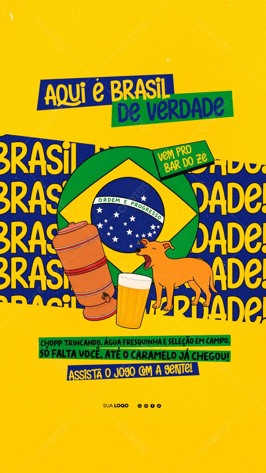 COPA DO MUNDO BRASIL JOGOS FUTEBOL CHOPP STORY