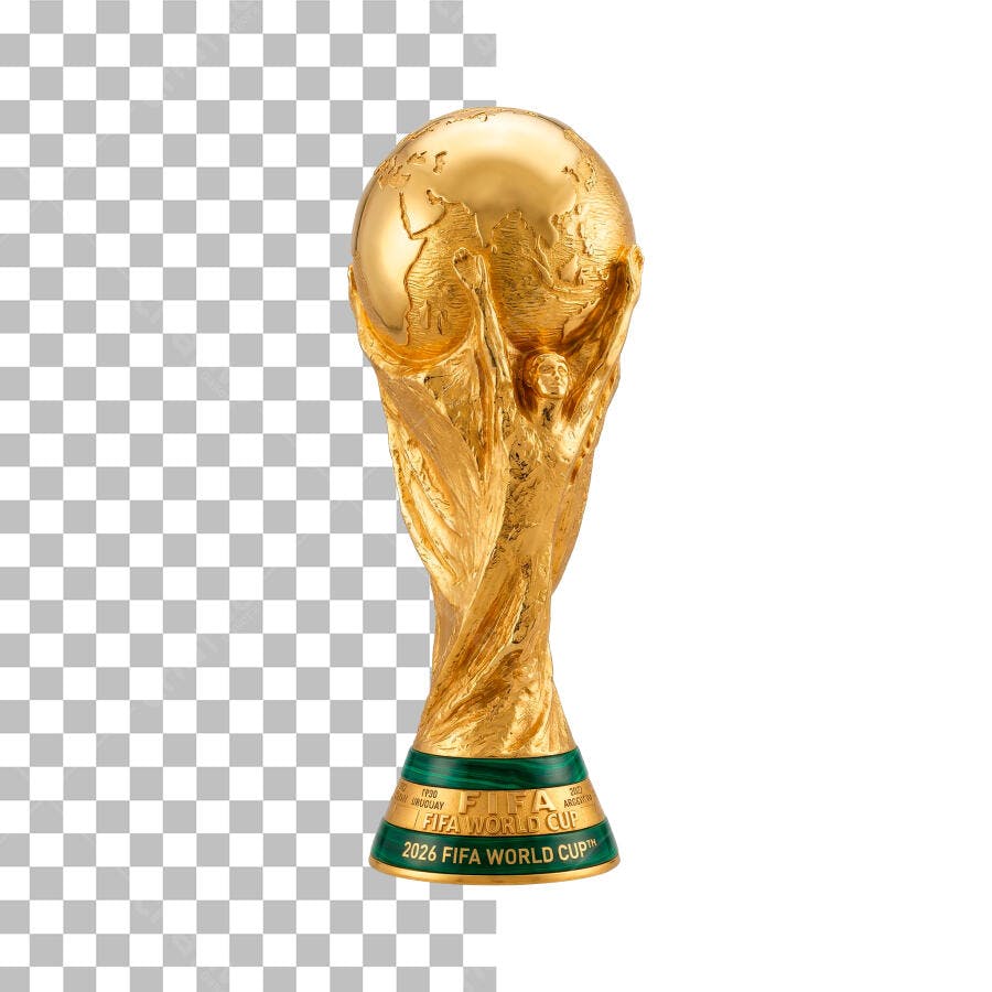 Troféu Copa do Mundo FIFA 2026 PSD Editável