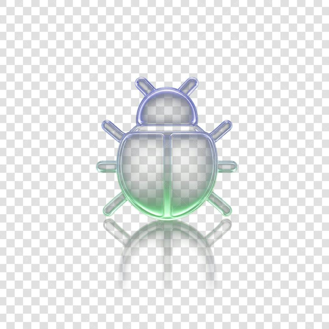 Ícone Vetorial Bug Erro Transparente PNG Fundo Transparente