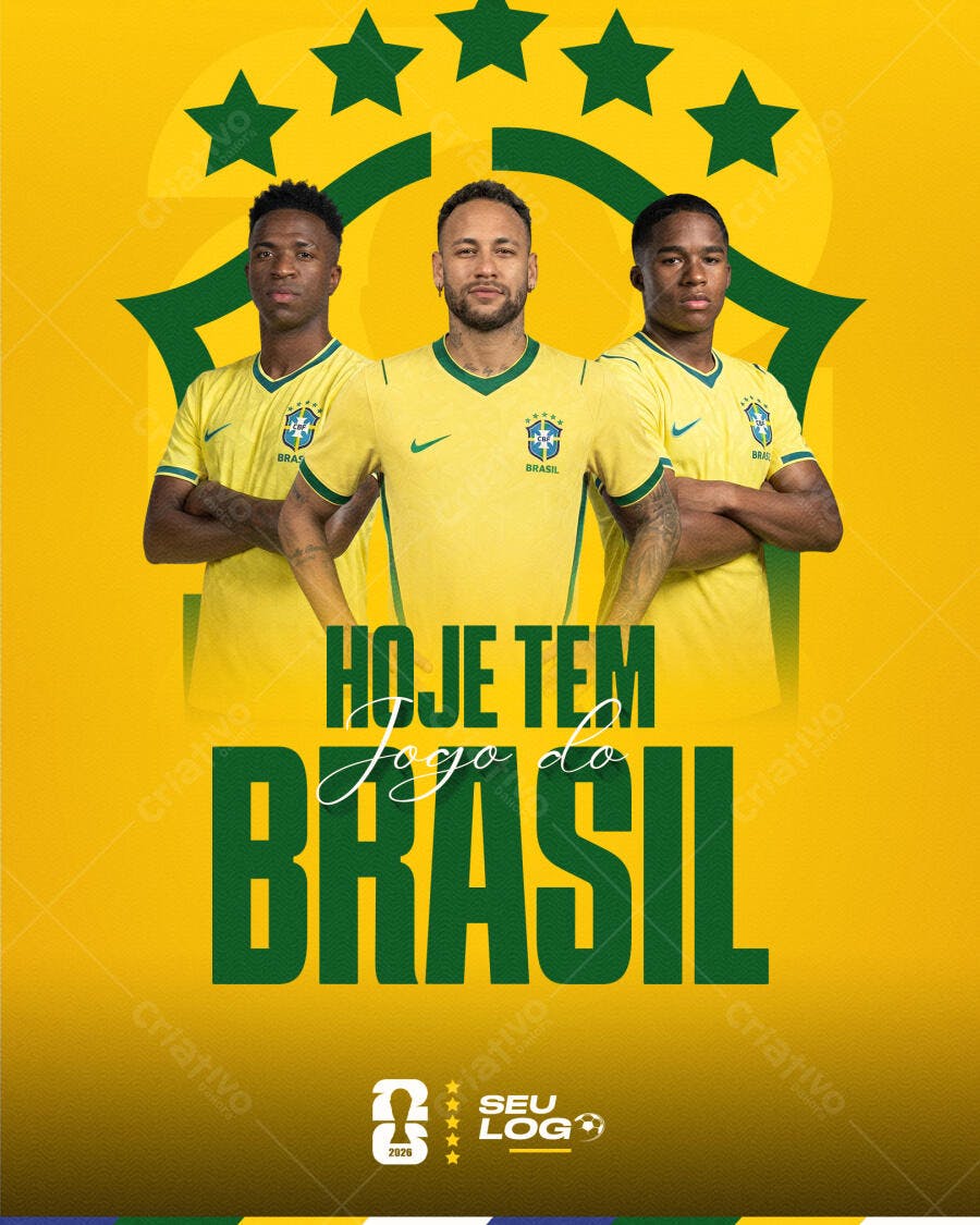 HOJE TEM JOGO DO BRASIL FEED