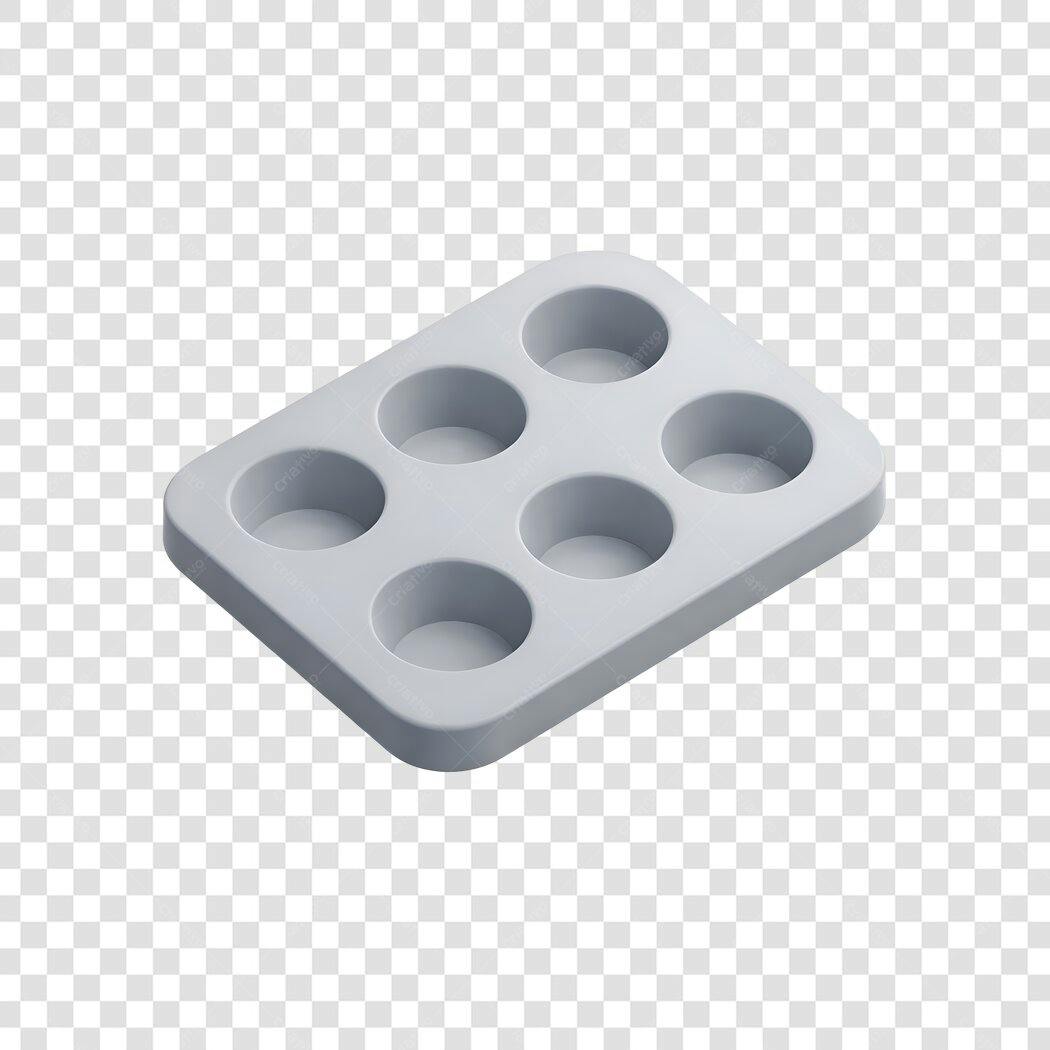 Elemento 3D Forma de Gelo Cubos Cinza PNG Fundo Transparente